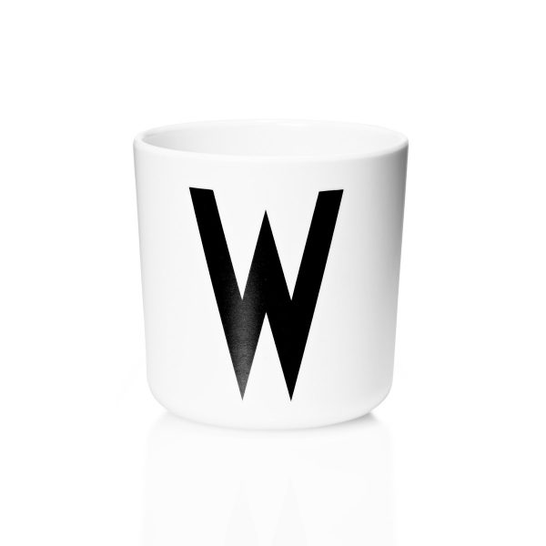Design Letters - AJ Melamin Becher WSchwarz/WeißT:7 H:7 B:7 Design Letters - AJ Melamin Becher WSchwarz/WeißT:7 H:7 B:7