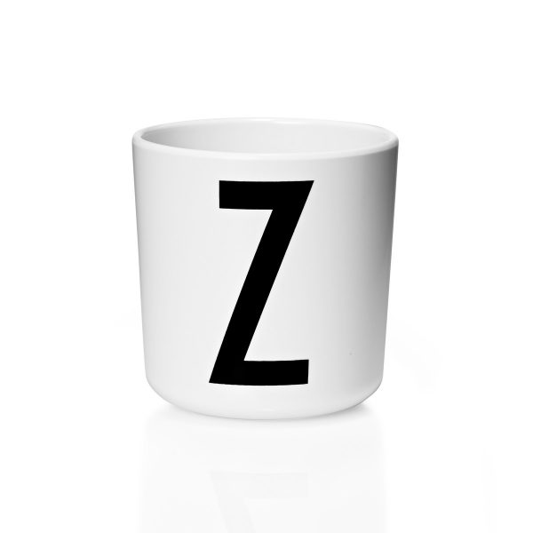 Design Letters - AJ Melamin Becher ZSchwarz/WeißT:7 H:7 B:7 Design Letters - AJ Melamin Becher ZSchwarz/WeißT:7 H:7 B:7
