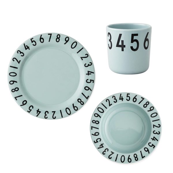 Design Letters - Melamingeschirr-Set The Numbers Design Letters - Melamingeschirr-Set The Numbers
