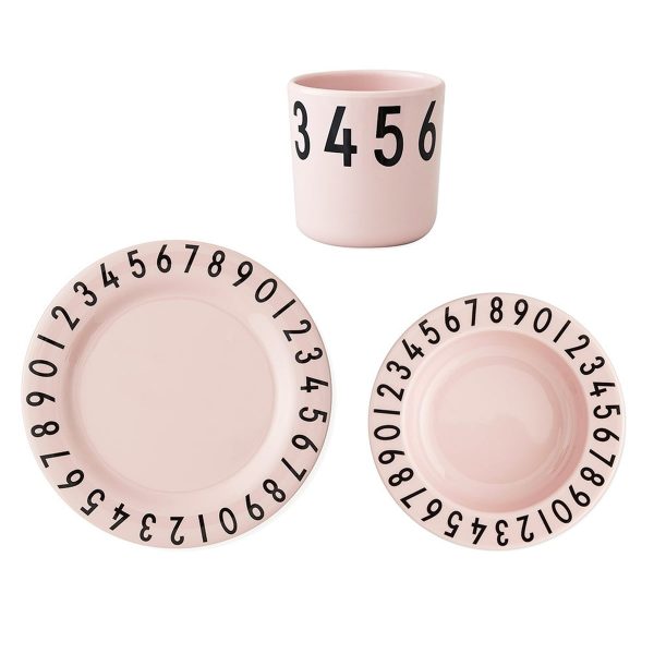 Design Letters - Melamingeschirr-Set The Numbers Design Letters - Melamingeschirr-Set The Numbers