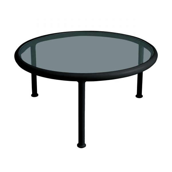Dock Couchtisch schwarz-satiniert Dock Couchtisch schwarz-satiniert