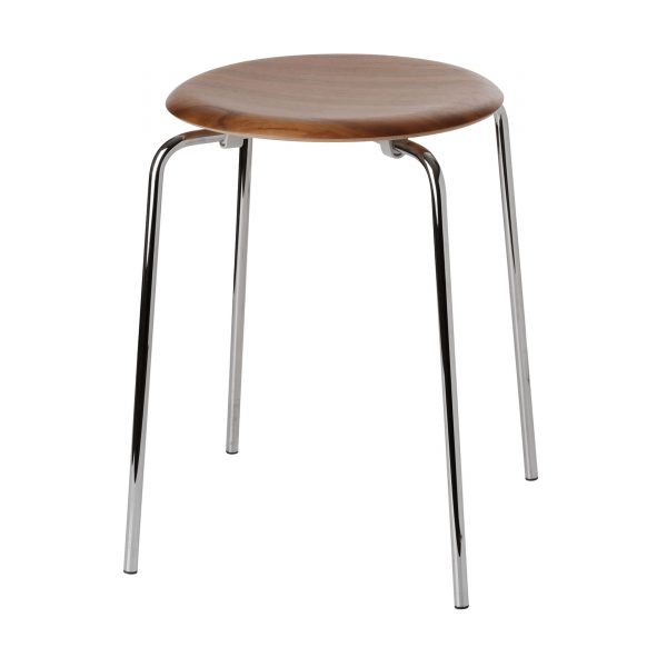 Dot Hocker walnuss-chrom Dot Hocker walnuss-chrom