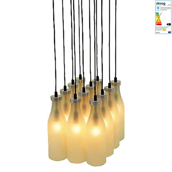 Droog Design - Milkbottle Lamp (12er Set)T:27 H:310 B:26 Droog Design - Milkbottle Lamp (12er Set)T:27 H:310 B:26