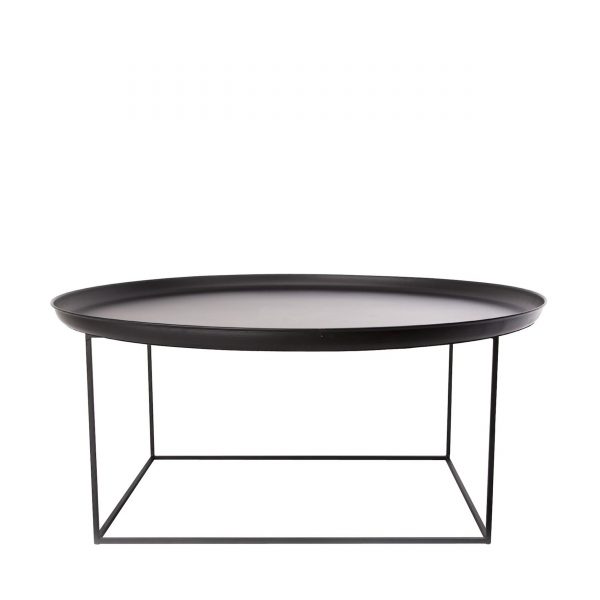 Duke Beistelltisch L earth black Duke Beistelltisch L earth black