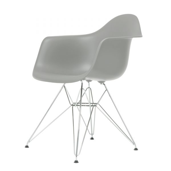 Eames Plastic Armchair Stuhl DAR mit Filzgleitern mauve grau neue Maße Eames Plastic Armchair Stuhl DAR mit Filzgleitern mauve grau neue Maße