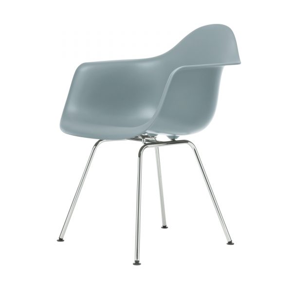 Eames Plastic Armchair Stuhl DAX mit Filzgleitern eisgrau neue Maße Eames Plastic Armchair Stuhl DAX mit Filzgleitern eisgrau neue Maße