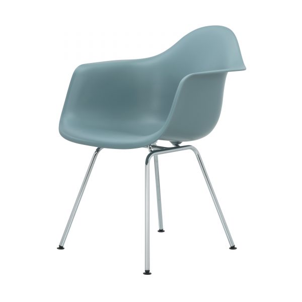 Eames Plastic Armchair Stuhl DAX mit Filzgleitern ocean neue Maße Eames Plastic Armchair Stuhl DAX mit Filzgleitern ocean neue Maße