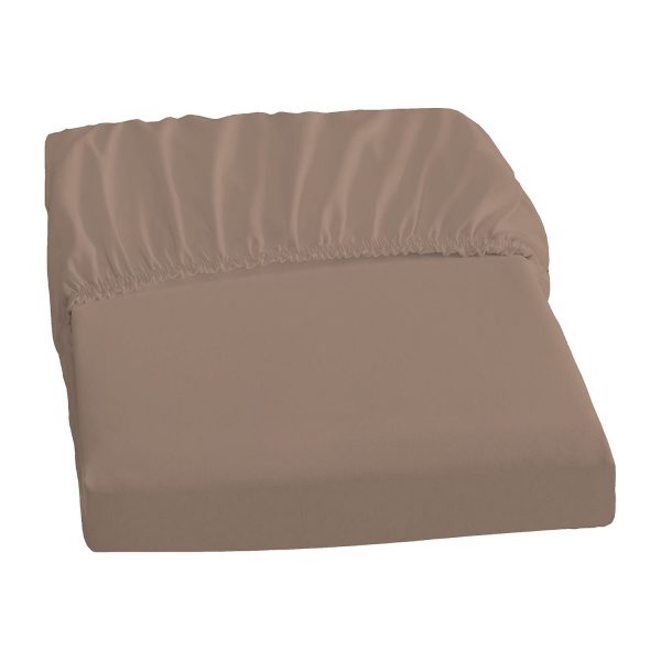 Elastic-Jersey-Spannbetttuch - Macchiato - 140-160/200-220 cm Elastic-Jersey-Spannbetttuch - Macchiato - 140-160/200-220 cm