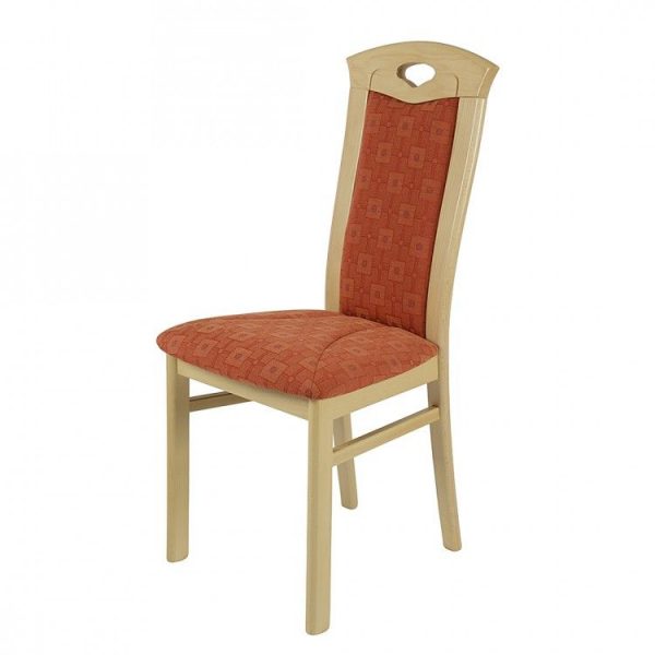 Esszimmerstuhl Grita (2er-Set) - Buche massiv/Webstoff Terra Esszimmerstuhl Grita (2er-Set) - Buche massiv/Webstoff Terra