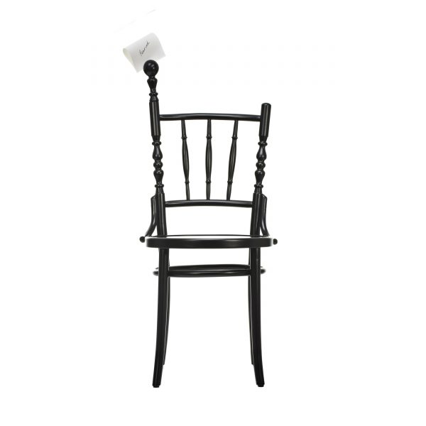 Extension Chair Stuhl mit Visitenkartenhalter Extension Chair Stuhl mit Visitenkartenhalter