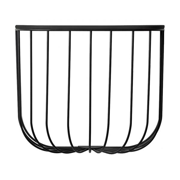 FUWL Cage Wandregal schwarz FUWL Cage Wandregal schwarz