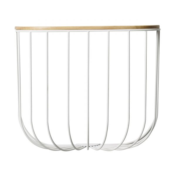 FUWL Cage Wandregal weiß FUWL Cage Wandregal weiß