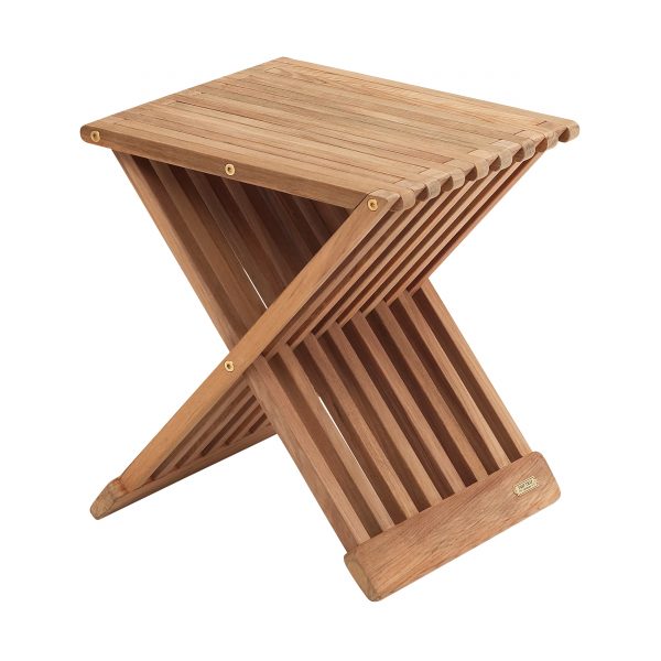 Fionia klappbarer Hocker Teak Fionia klappbarer Hocker Teak