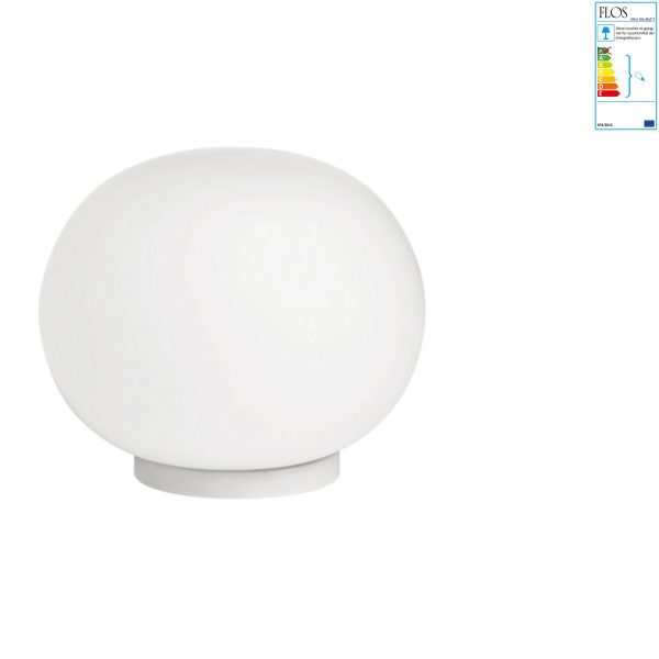 Flos - Mini Glo-Ball T TischleuchteWeißH:9 Flos - Mini Glo-Ball T TischleuchteWeißH:9