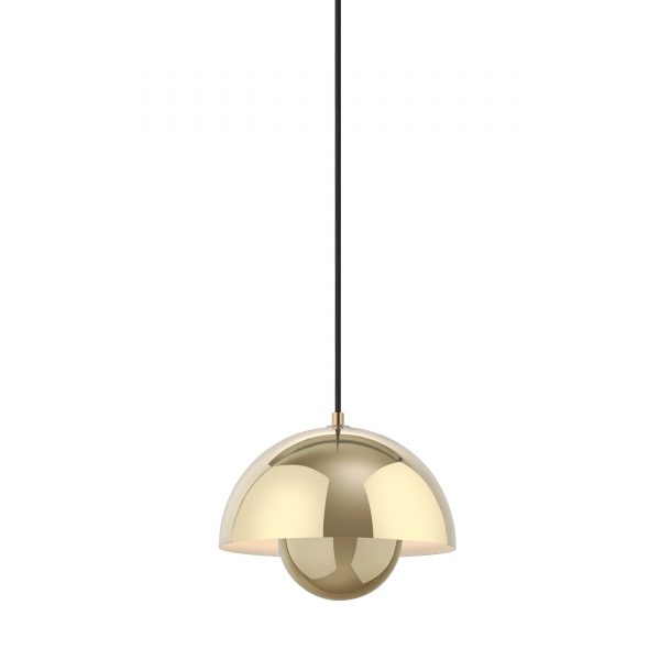 Flowerpot Pendelleuchte messing poliert Flowerpot Pendelleuchte messing poliert
