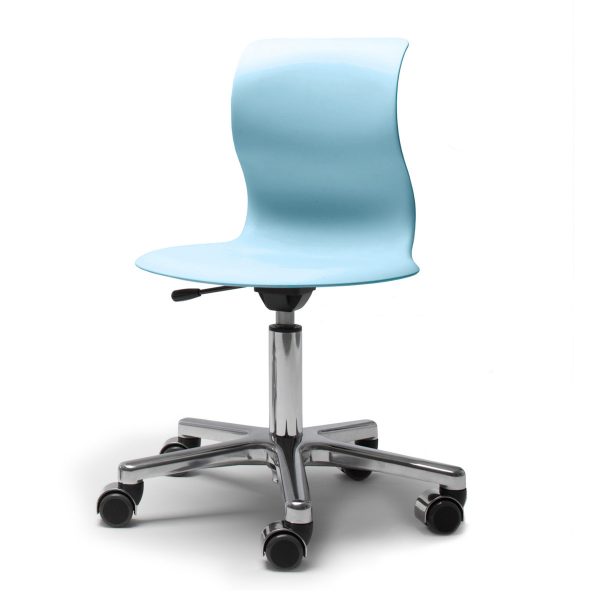 Flötotto Systemmöbel GmbH Flötotto - Pro 5 Drehstuhl Alu poliert Flötotto Systemmöbel GmbH Flötotto - Pro 5 Drehstuhl Alu poliert