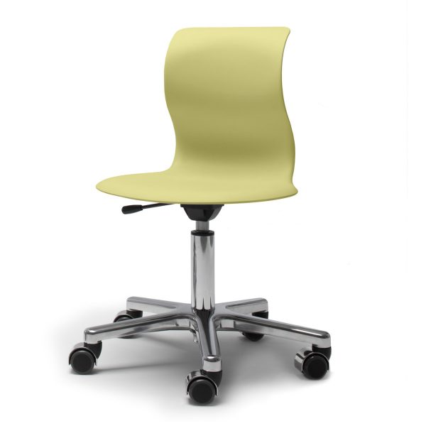Flötotto Systemmöbel GmbH Flötotto - Pro 5 Drehstuhl Alu poliert Flötotto Systemmöbel GmbH Flötotto - Pro 5 Drehstuhl Alu poliert
