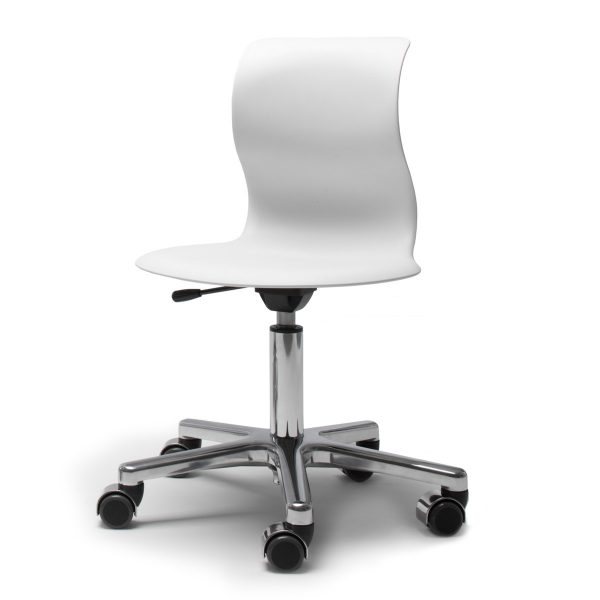 Flötotto Systemmöbel GmbH Flötotto - Pro 5 Drehstuhl Alu poliert Flötotto Systemmöbel GmbH Flötotto - Pro 5 Drehstuhl Alu poliert