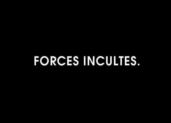 Forces incultes Black Leinwandbild Forces incultes Black Leinwandbild