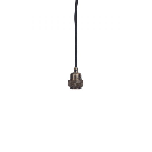 Frama E27 Lampenfassung-Set bronze-schwarz Frama E27 Lampenfassung-Set bronze-schwarz