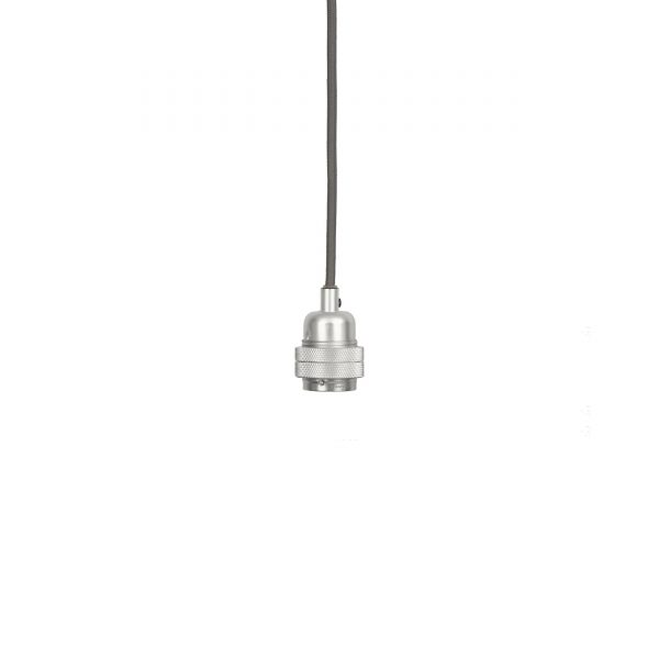 Frama E27 Lampenfassung-Set silber-schwarz Frama E27 Lampenfassung-Set silber-schwarz