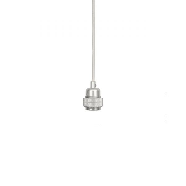 Frama E27 Lampenfassung-Set silber-weiß Frama E27 Lampenfassung-Set silber-weiß