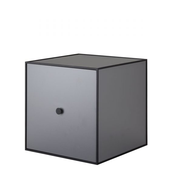Frame Box mit Tür 28 dunkelgrau Frame Box mit Tür 28 dunkelgrau