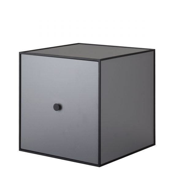 Frame Box mit Tür 35 dunkelgrau Frame Box mit Tür 35 dunkelgrau