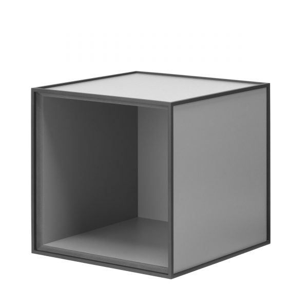 Frame Box ohne Tür 35 dunkelgrau Frame Box ohne Tür 35 dunkelgrau