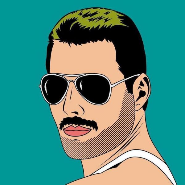 Freddie Mercury Leinwandbild Freddie Mercury Leinwandbild