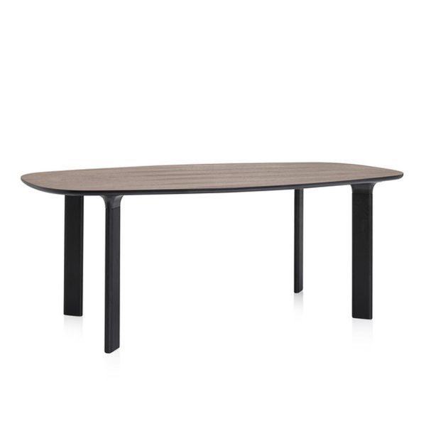 Fritz Hansen - Analog Tisch schwarz / WalnussSchwarzT:105 H:72 B:185 Fritz Hansen - Analog Tisch schwarz / WalnussSchwarzT:105 H:72 B:185