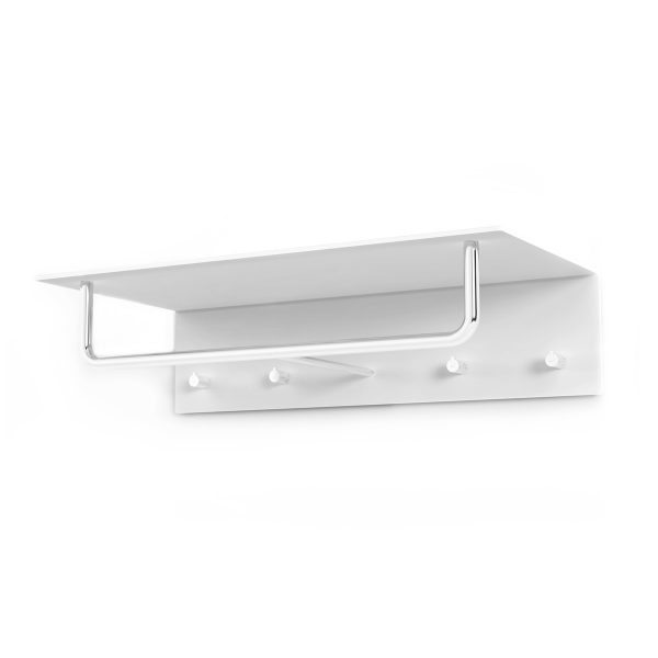 Frost - Unu Wandgarderobe mit Haken und Stange Frost - Unu Wandgarderobe mit Haken und Stange