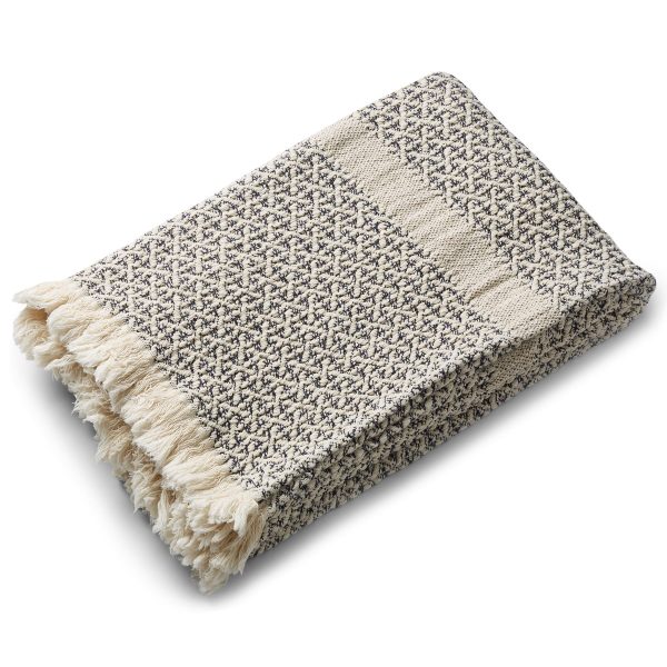 Georg Jensen Damask - Cosy Baumwollplaid 130 x 180 cm Georg Jensen Damask - Cosy Baumwollplaid 130 x 180 cm