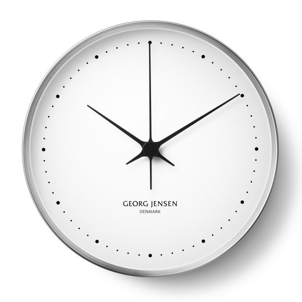 Georg Jensen - Henning Koppel Wanduhr Ø 30 cm Georg Jensen - Henning Koppel Wanduhr Ø 30 cm