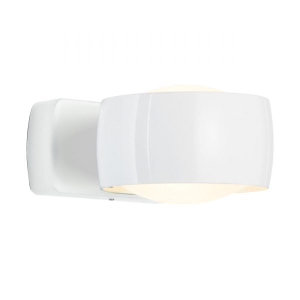 Grace LED Wandleuchte weiß glänzend Grace LED Wandleuchte weiß glänzend