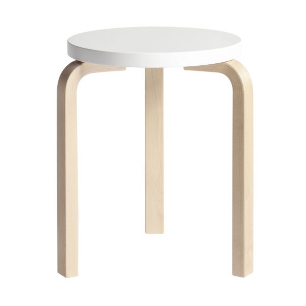 Hocker 60 Birke natur/weiß Hocker 60 Birke natur/weiß