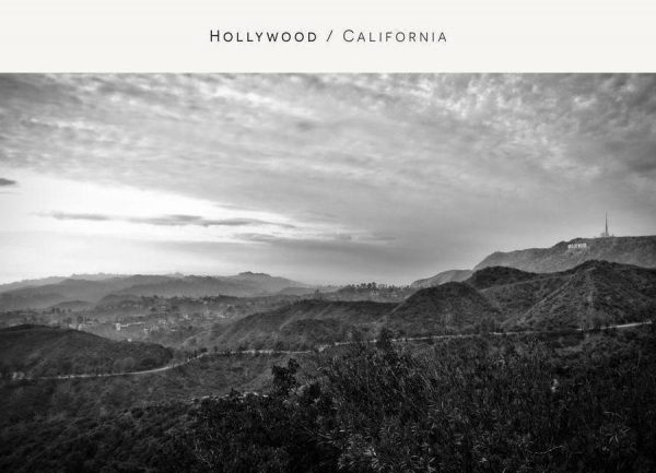 Hollywood B&W Leinwandbild Hollywood B&W Leinwandbild