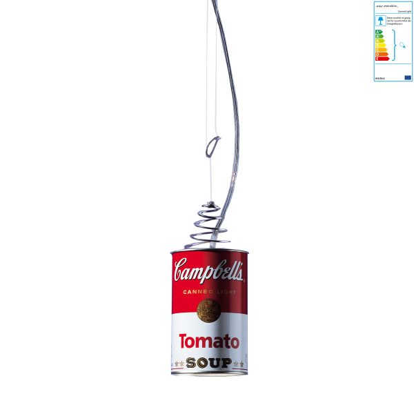 Ingo Maurer - Canned Light PendelleuchteRotH:13 Ingo Maurer - Canned Light PendelleuchteRotH:13