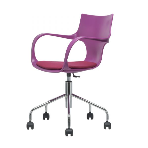 Jim Drehstuhl mit Sitzkissen Jim Drehstuhl mit Sitzkissen