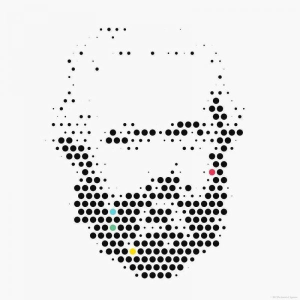 Karl Marx in Dots Leinwandbild Karl Marx in Dots Leinwandbild