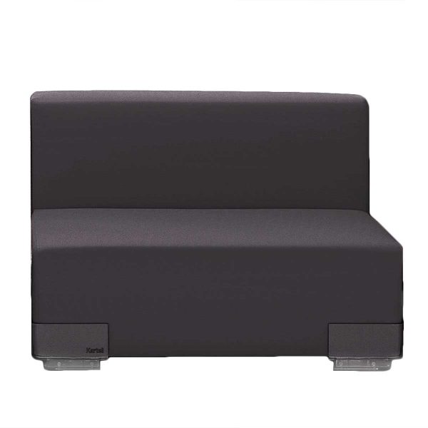 Kartell - Plastics Sofa Einzelelement mit Rückenlehne