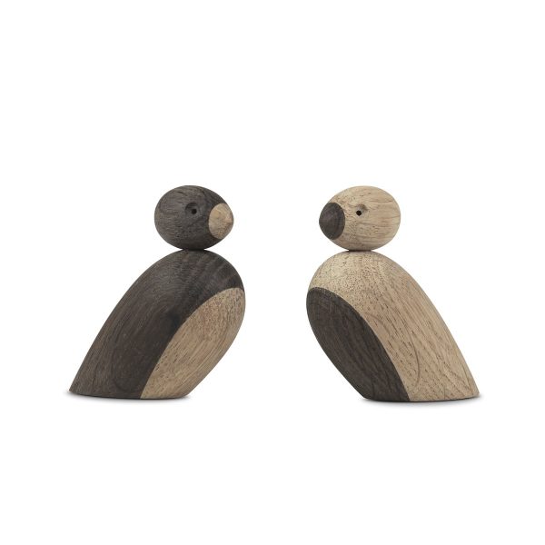 Kay Bojesen - Spatzenpärchen (2er-Set)Buche naturH:6 B:6 Kay Bojesen - Spatzenpärchen (2er-Set)Buche naturH:6 B:6