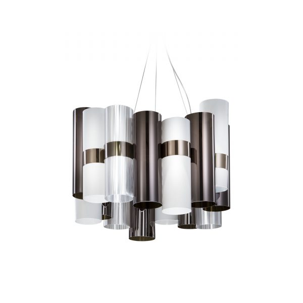 La Lollo LED Pendelleuchte schwarz-weiss La Lollo LED Pendelleuchte schwarz-weiss