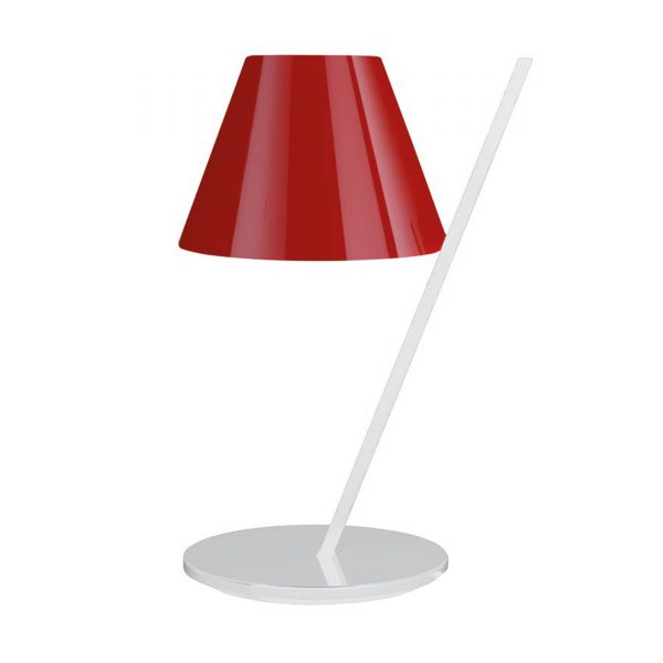 La Petite LED Tischleuchte weiss-rot La Petite LED Tischleuchte weiss-rot