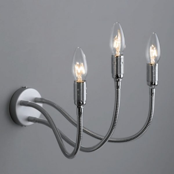 Langfinger Ärmel Wandleuchte 3-armig o. Reflektor Langfinger Ärmel Wandleuchte 3-armig o. Reflektor