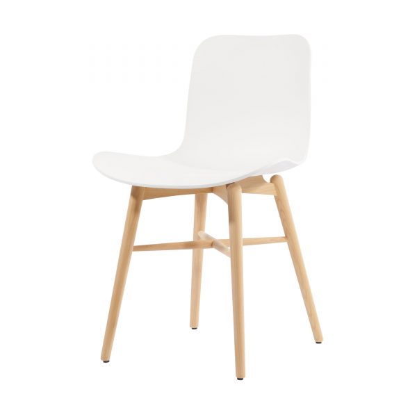 Langue Dining Chair Stuhl natur-moss green Langue Dining Chair Stuhl natur-moss green