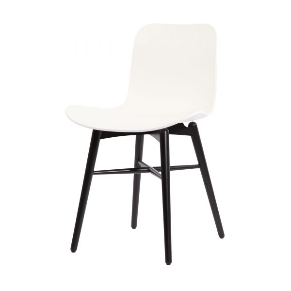 Langue Dining Chair Stuhl schwarz-off white Langue Dining Chair Stuhl schwarz-off white