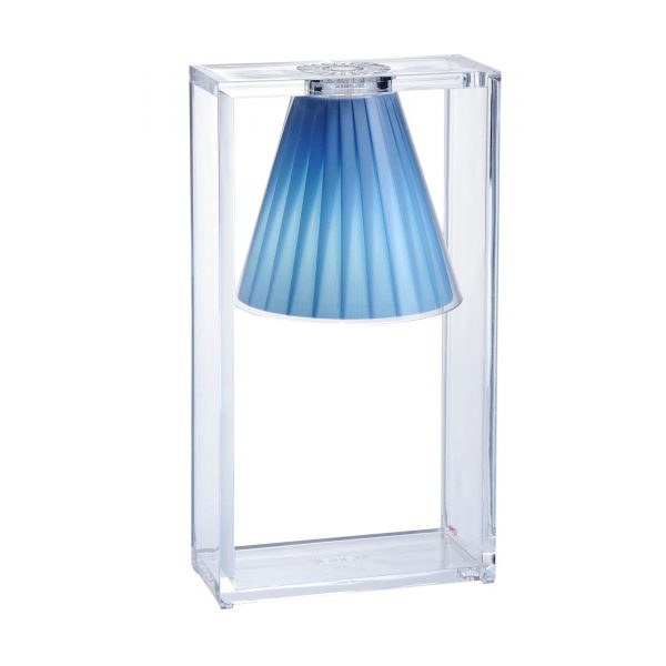 Light Air Plissee Tischleuchte blau Light Air Plissee Tischleuchte blau