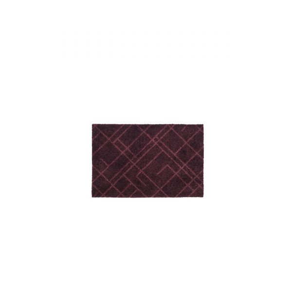 Lines 60 Sauberlaufmatte bordeaux Lines 60 Sauberlaufmatte bordeaux