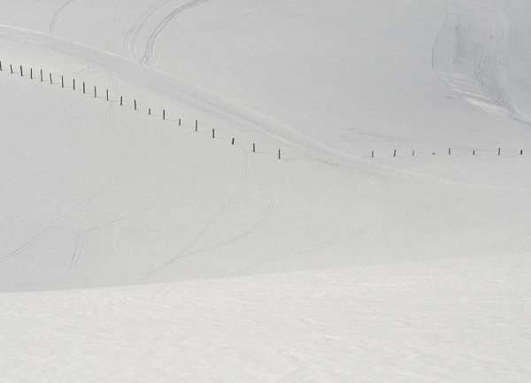Lines in the Snow Leinwandbild Lines in the Snow Leinwandbild